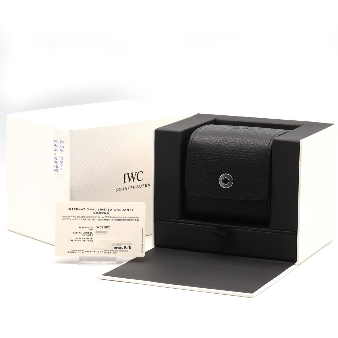 【ノーメンテナンス還元価格】IWC ポートフィノクロノ RG IW391020 PG･RG 自動巻