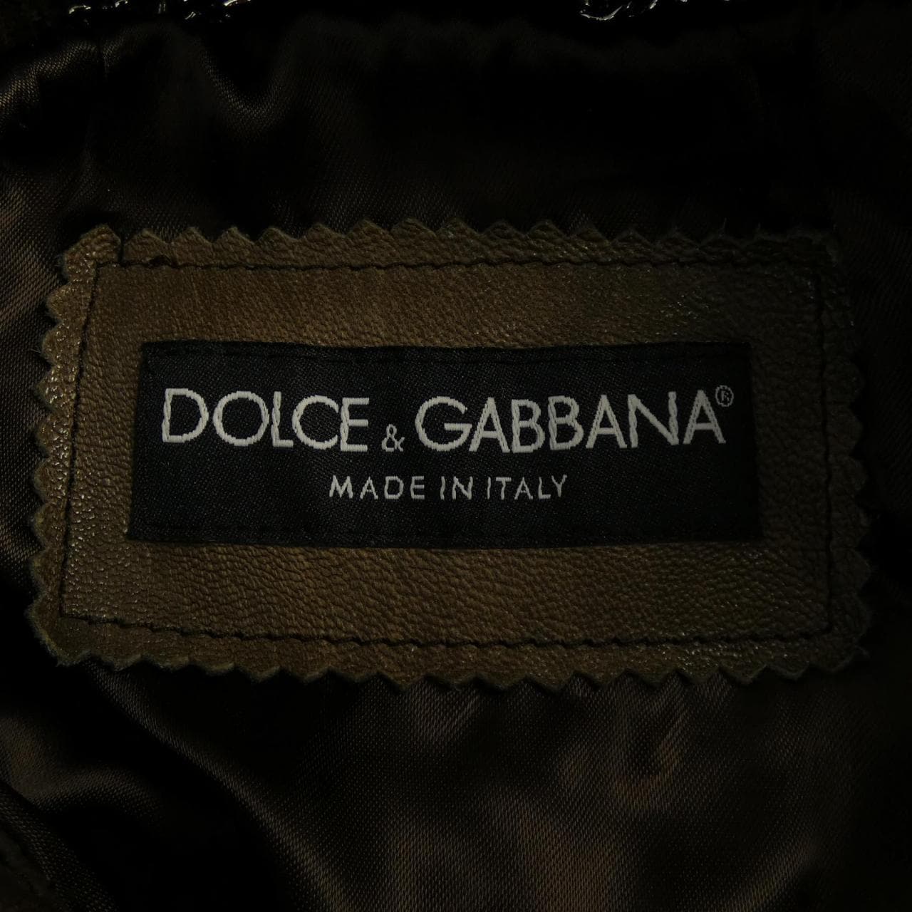 ドルチェアンドガッバーナ DOLCE&GABBANA レザージャケット