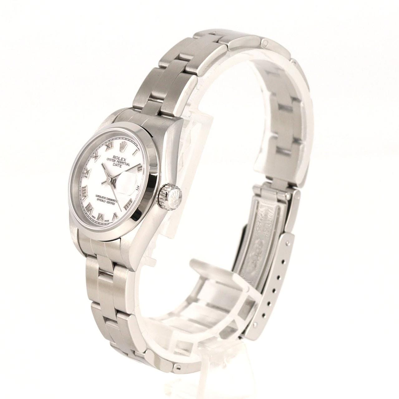 ロレックス オイスターパーペチュアルデイト 79160 SS 自動巻 F番