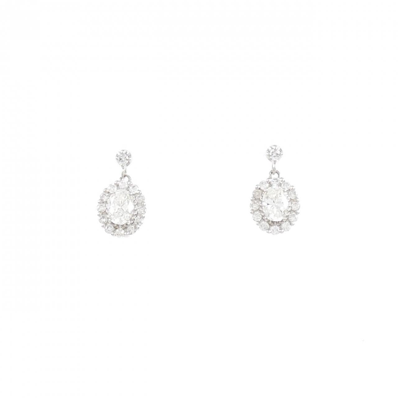 ヴァンドーム ダイヤモンド ピアス 0.24CT