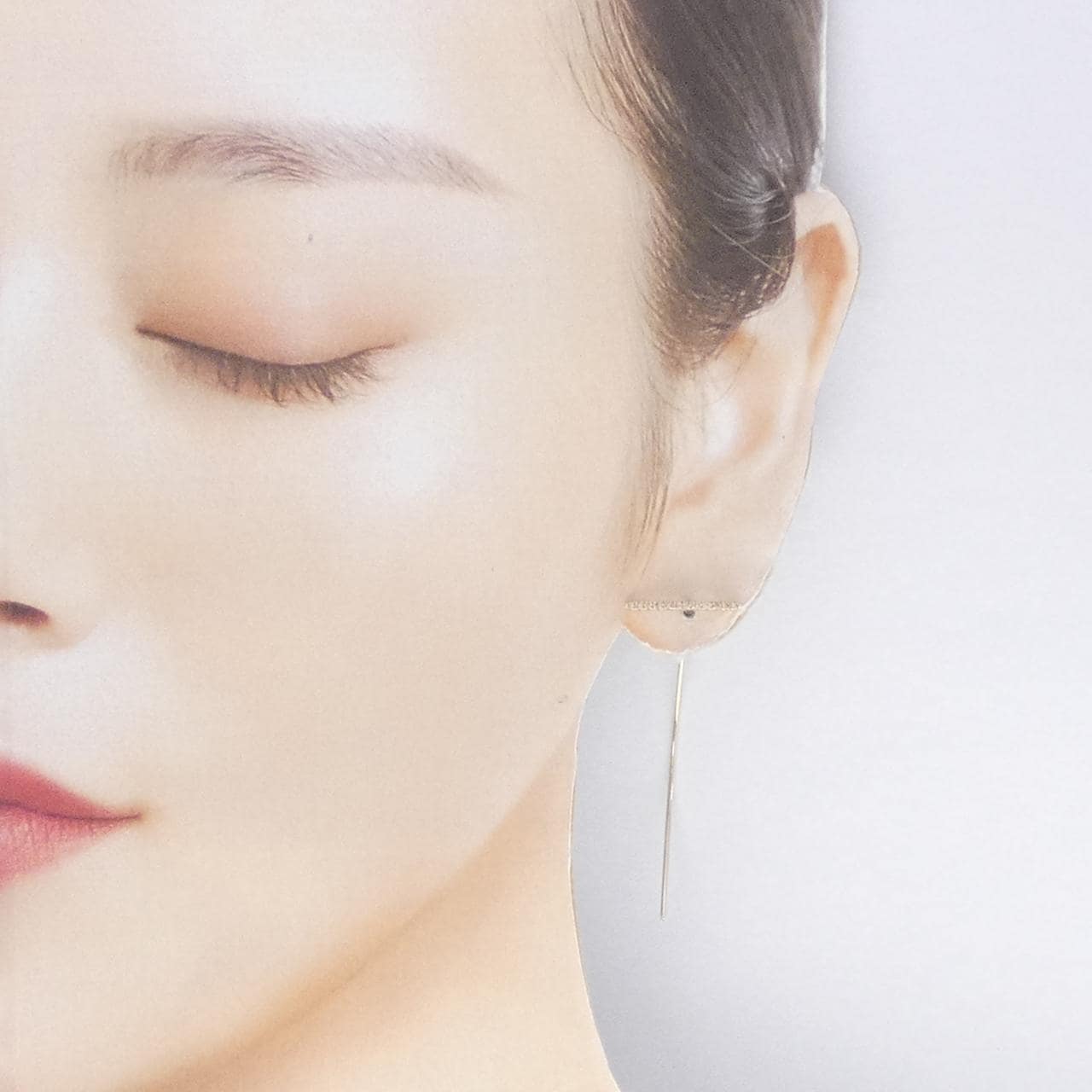 ヒロタカ ゴサマー ピアス 0.12CT