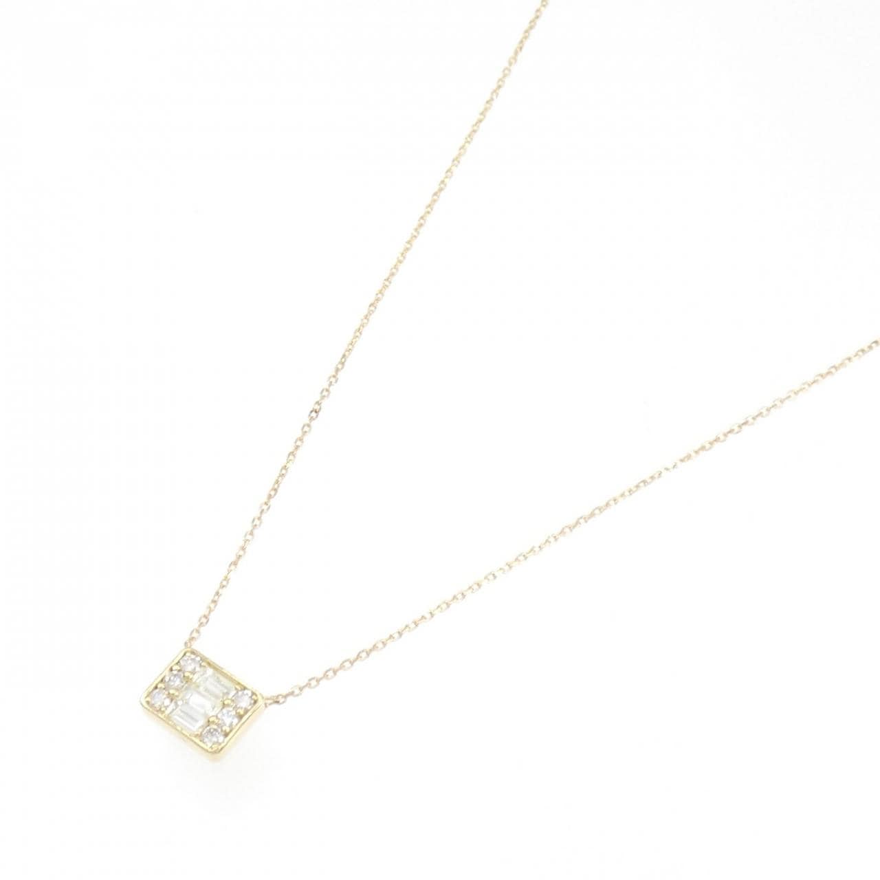 【新品】K18YG ダイヤモンド ネックレス 0.30CT