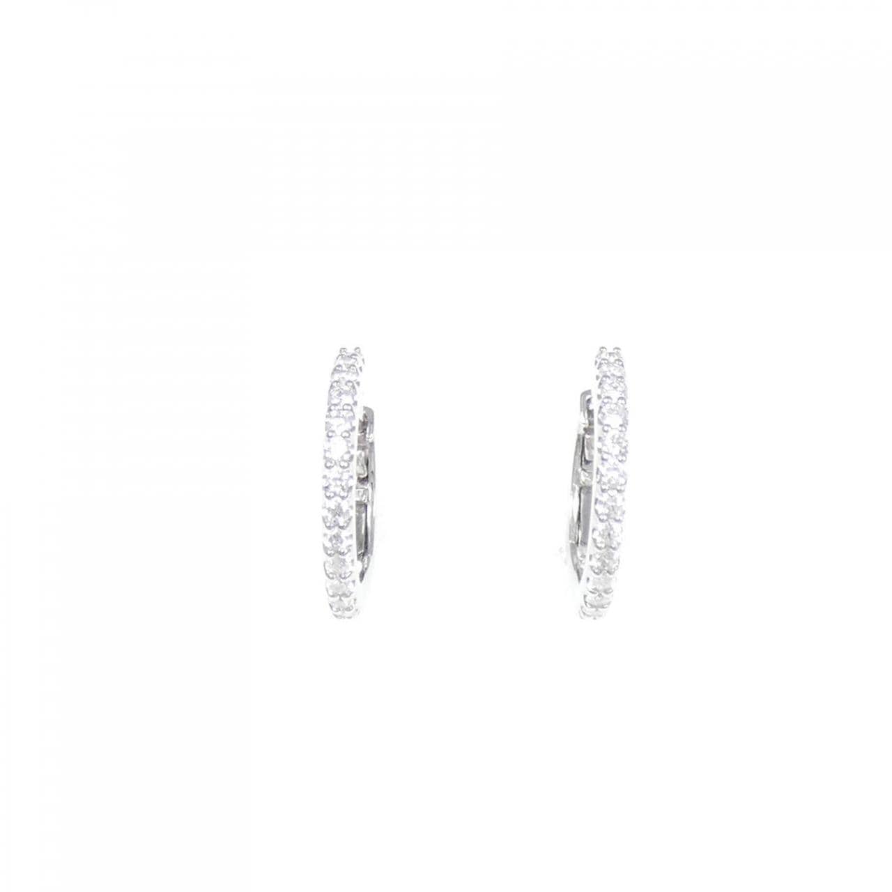 [新品] PT900钻石耳环 0.40CT
