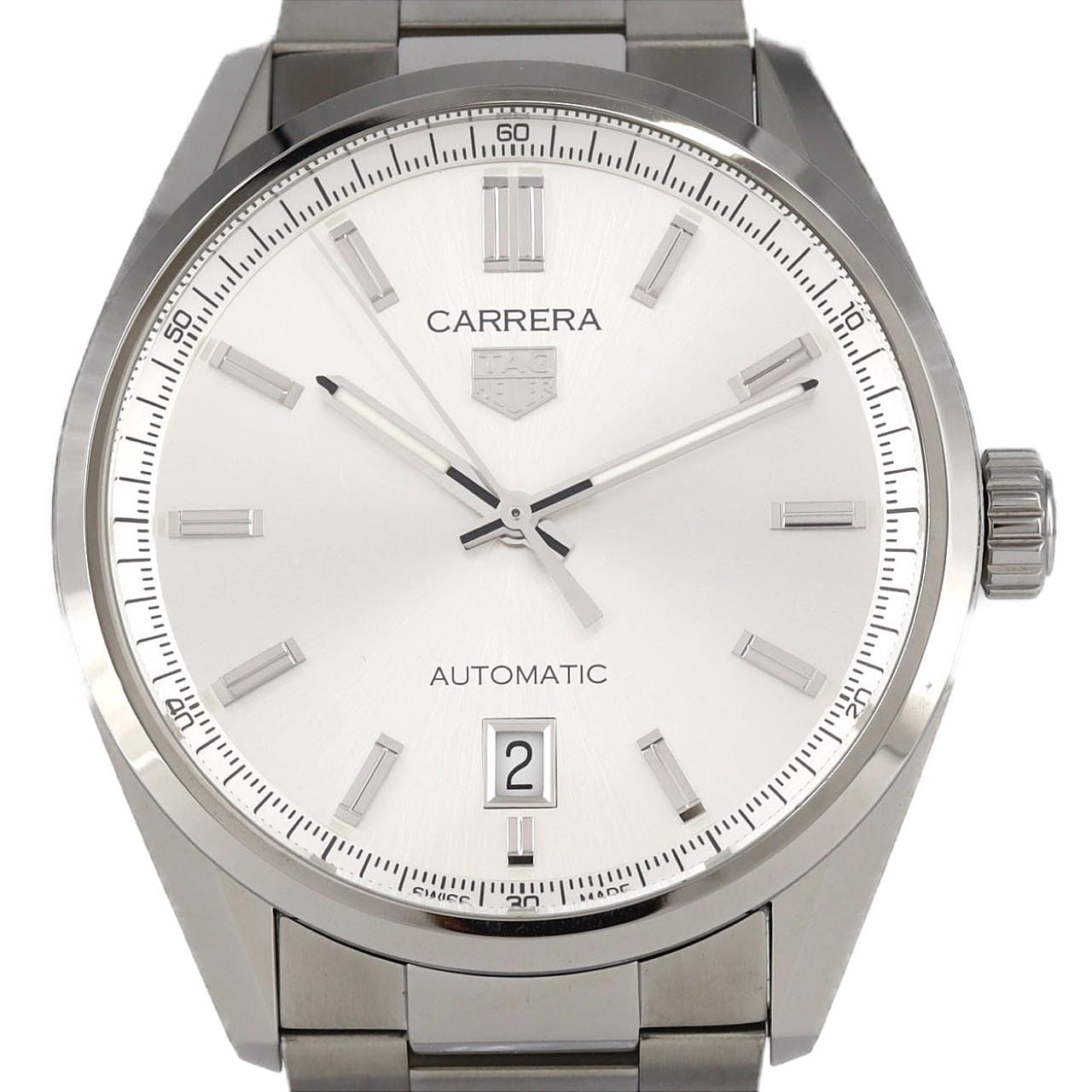 【新品】タグ･ホイヤー カレラ･キャリバー5デイト WBN2111.BA0639 SS 自動巻