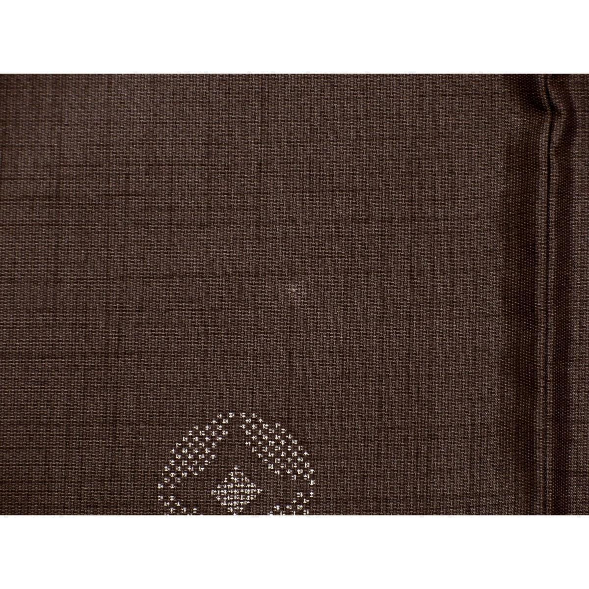 【未使用品】訪問着　身幅Ｌ寸【縞大島紬】