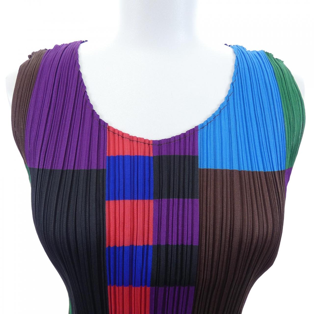 【ヴィンテージ】プリーツプリーズ PLEATS PLEASE 2001 マルチカラー PP14-JK353 トップス