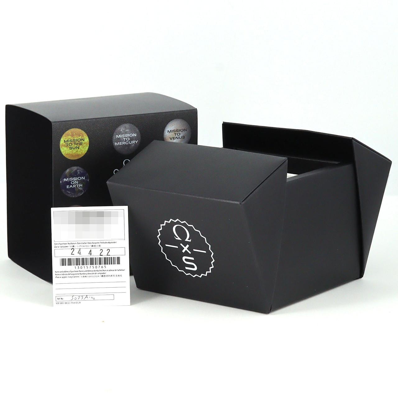 スウォッチ スウォッチxオメガ･ミッショントゥマーキュリー SO33A100 バイオセラミック クォーツ