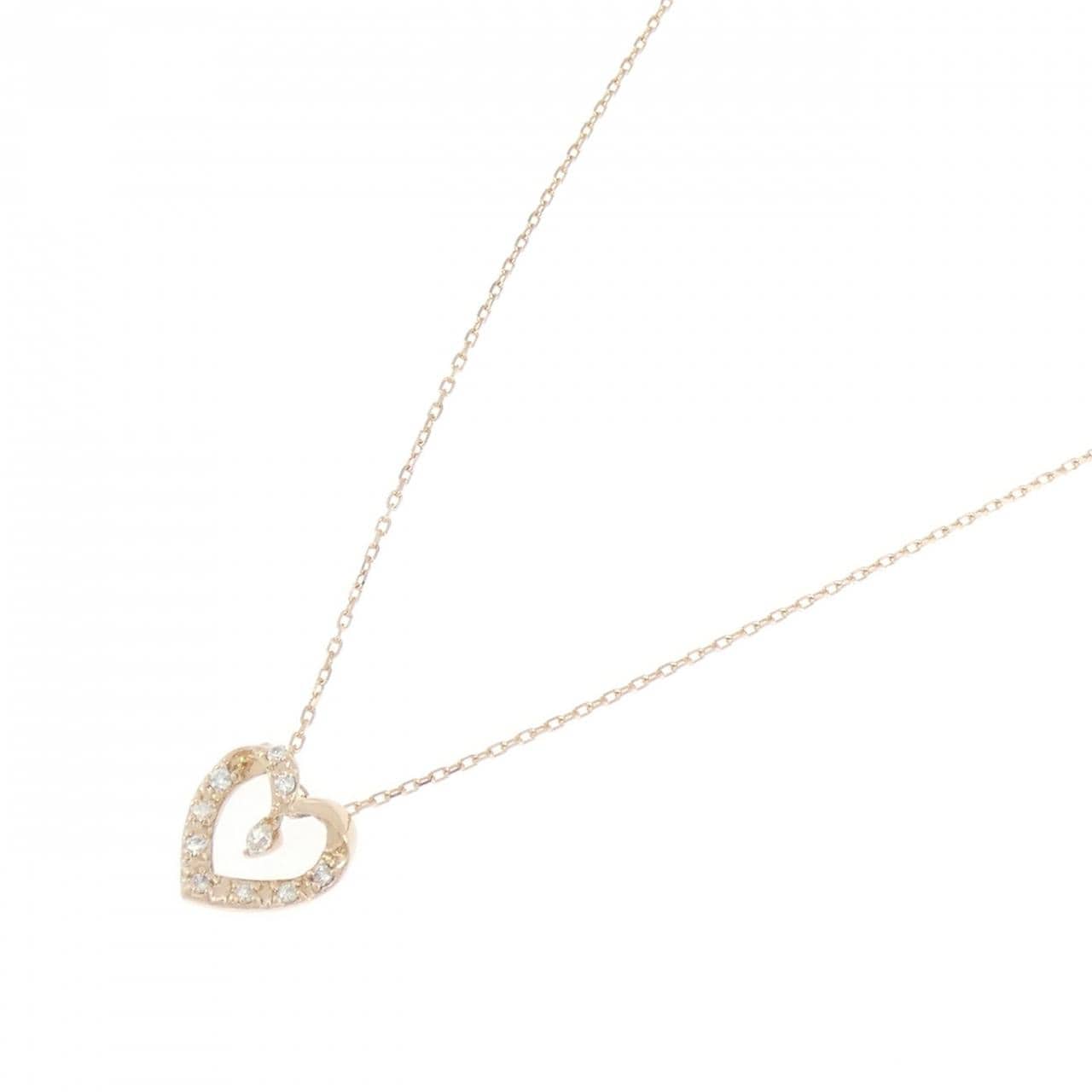 ヴァンドーム ダイヤモンド ネックレス 0.12CT