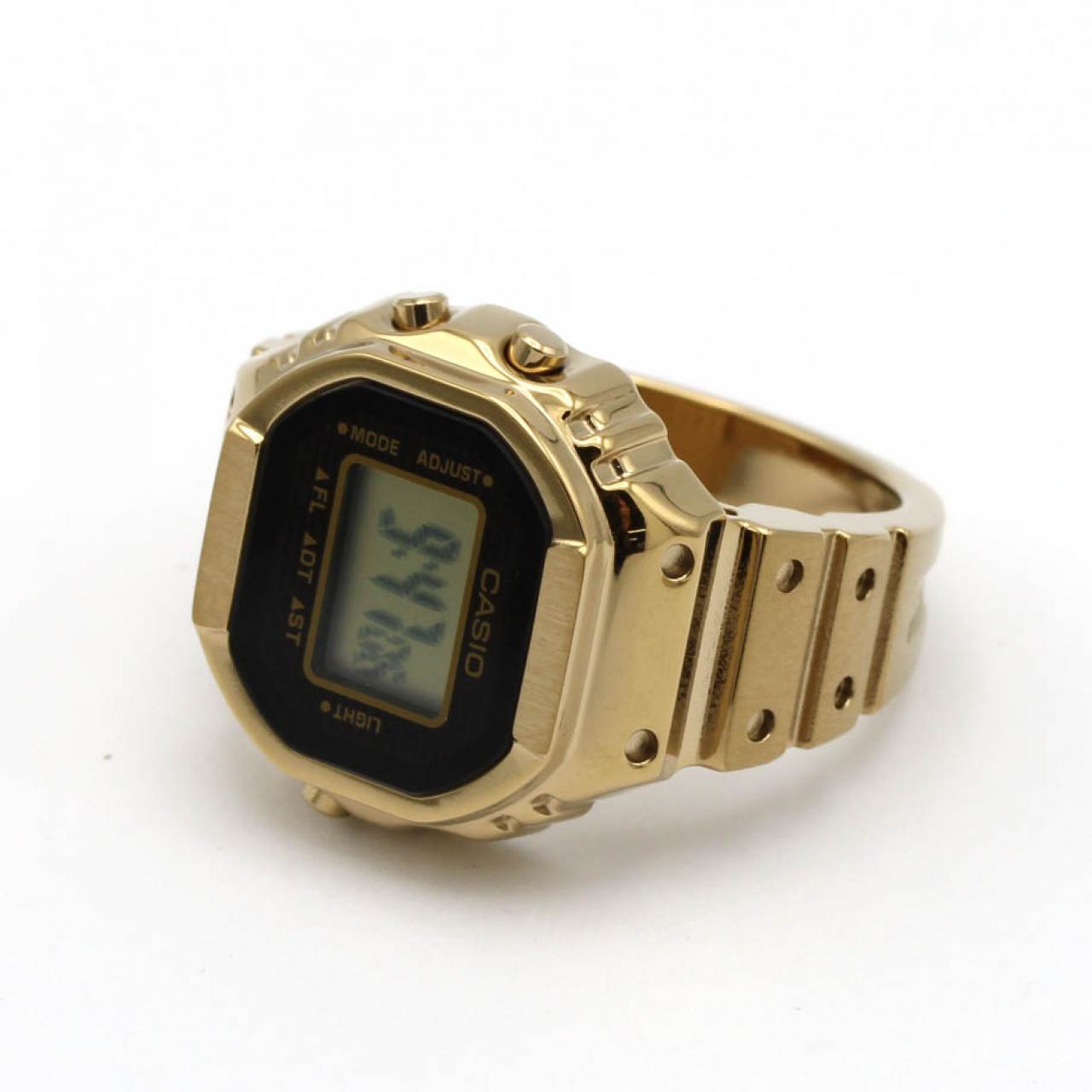 カシオ リングウォッチ GP CRW-001G-9JR GP クォーツ