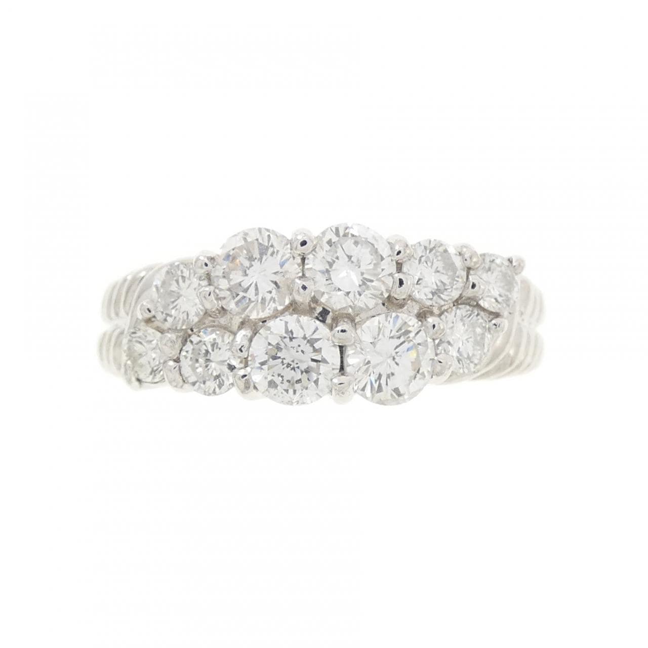 PT900 ダイヤモンド リング 1.00CT