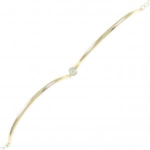 K18YG ダイヤモンド ブレスレット 0.143CT