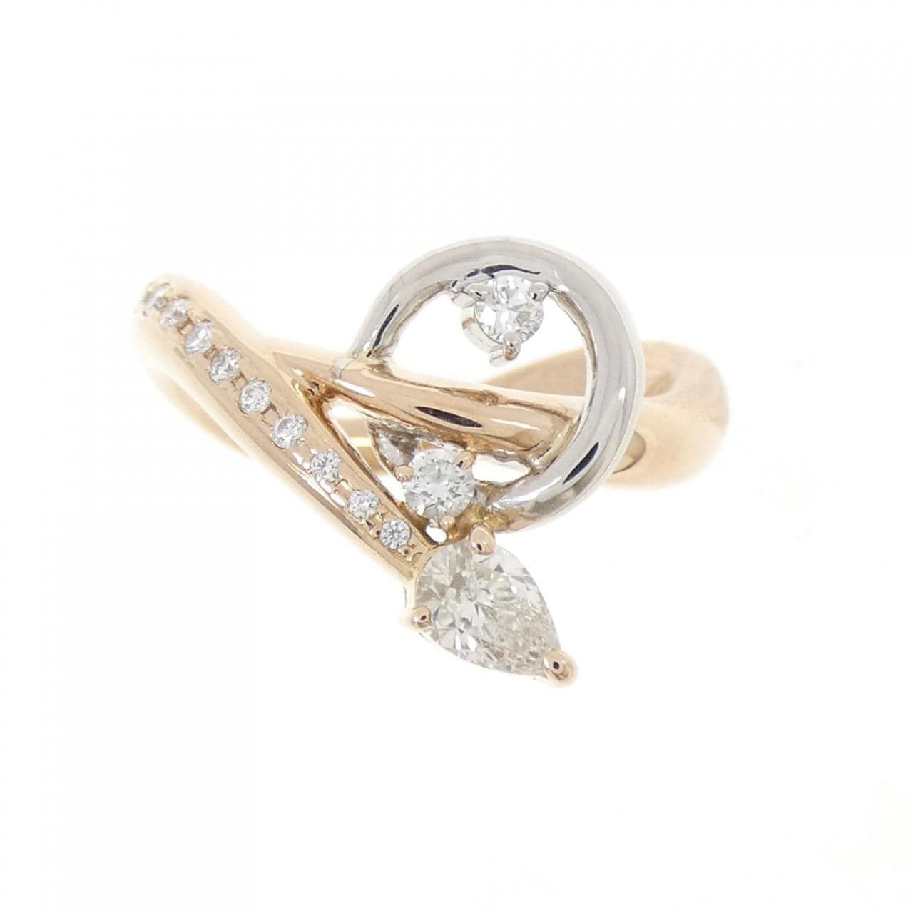 K18PG/K18WG Diamond Ring 0.24CT
