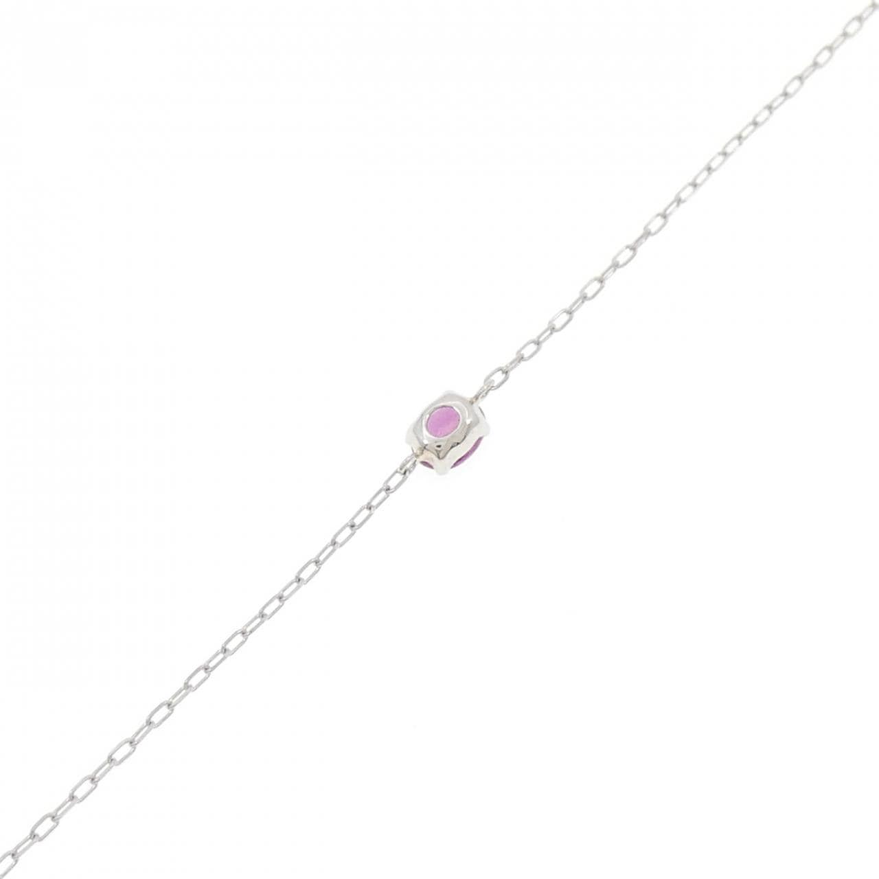 PT900/PT850 ルビー ブレスレット 0.182CT