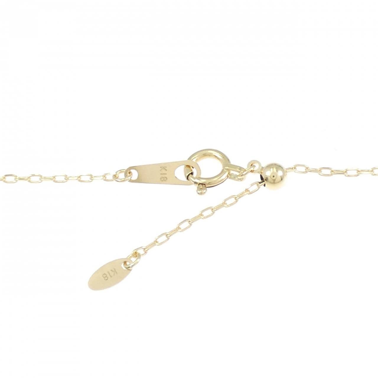 K18YG クロス ダイヤモンド ネックレス 0.30CT