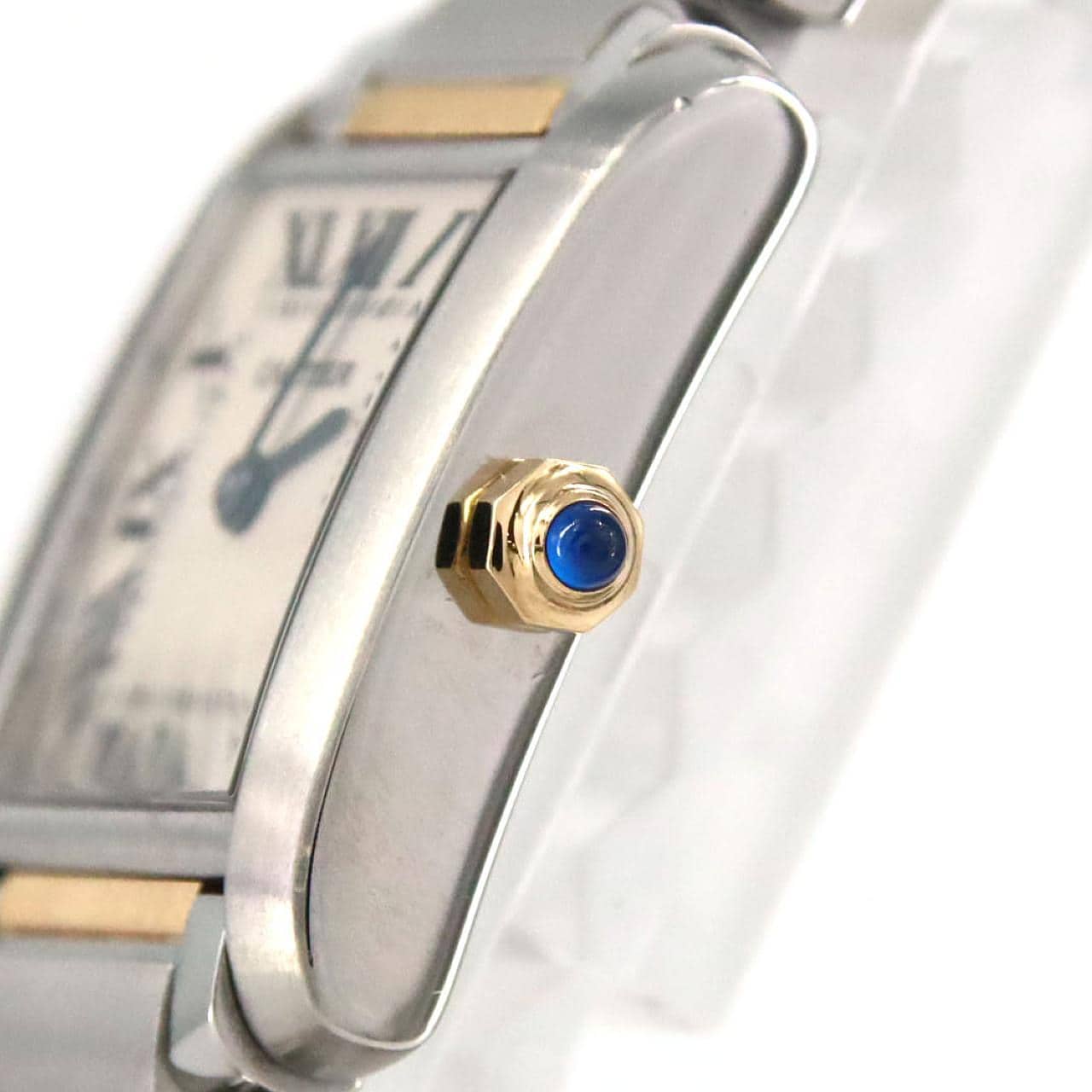 カルティエ タンクフランセーズSM コンビ W51007Q4 SSxYG クォーツ