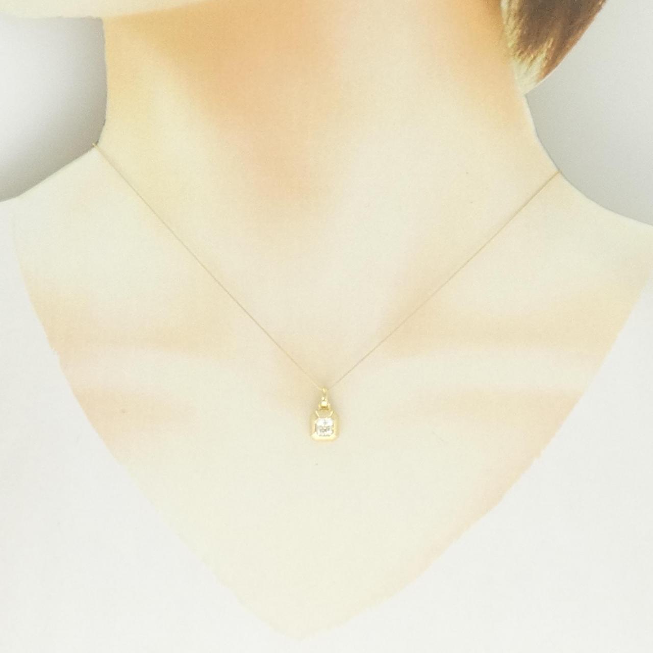 K18YG ダイヤモンド ネックレス 0.618CT