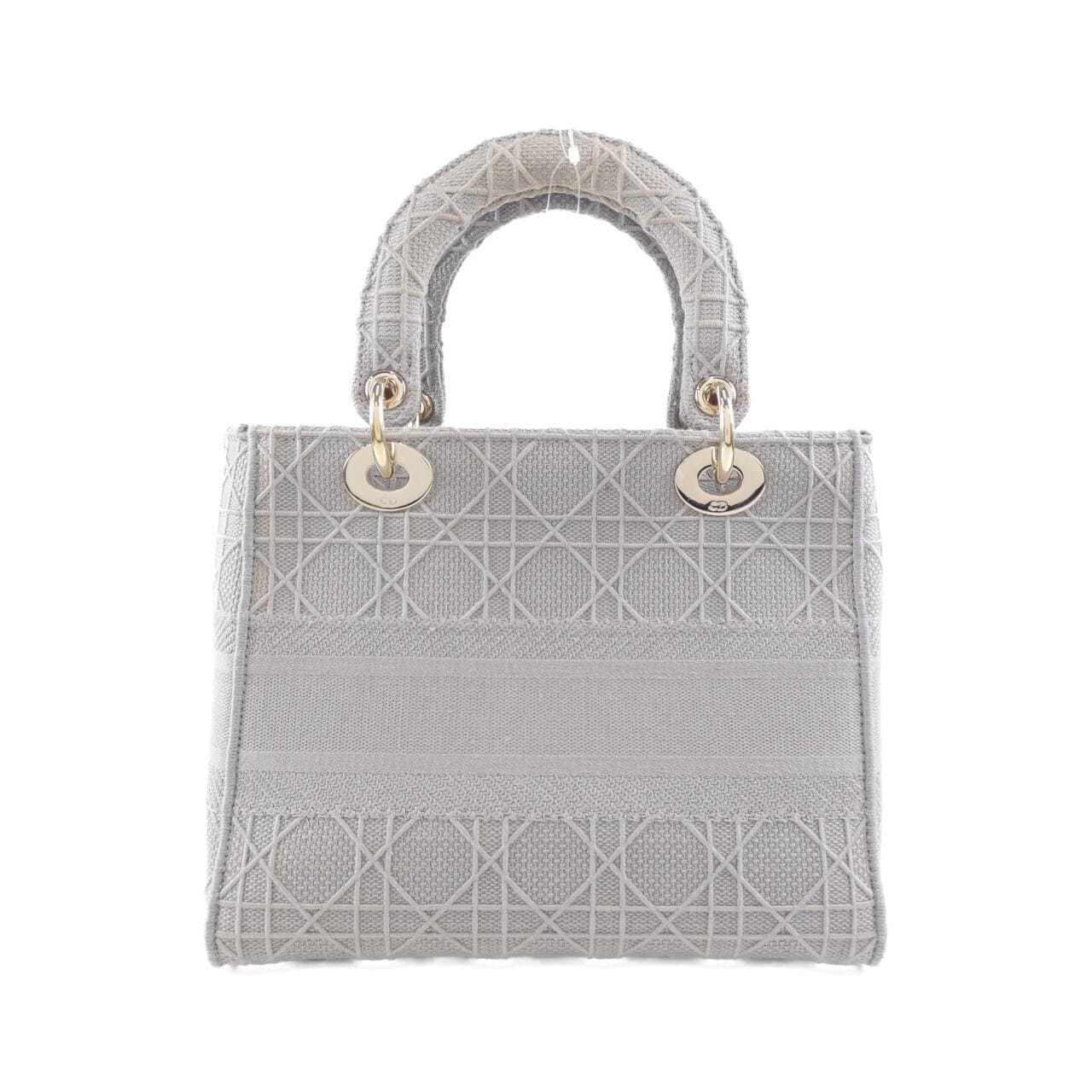Christian DIOR Lady D-Light 中号 M0565OREY 包