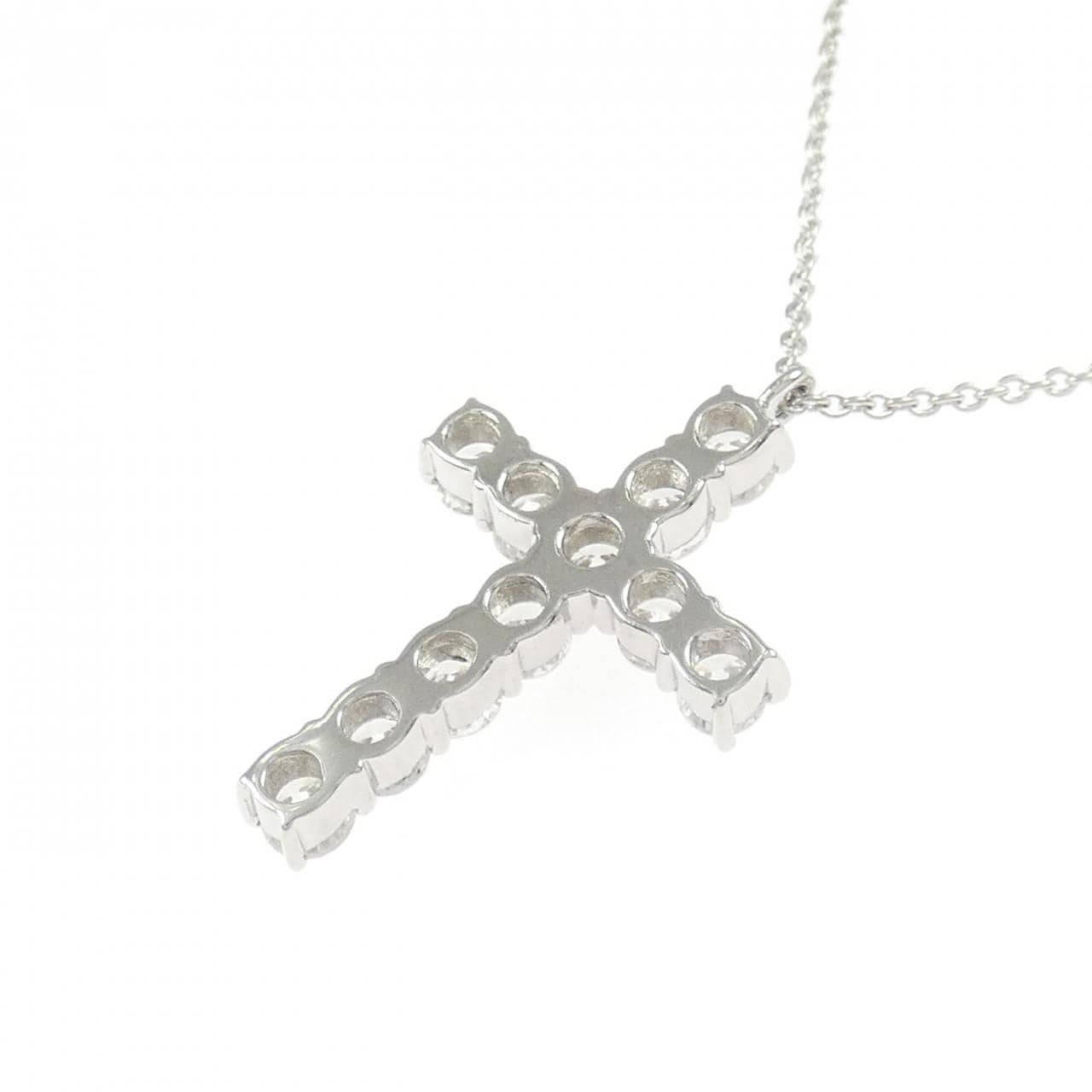 ヴァンドーム クロス ネックレス 0.92CT