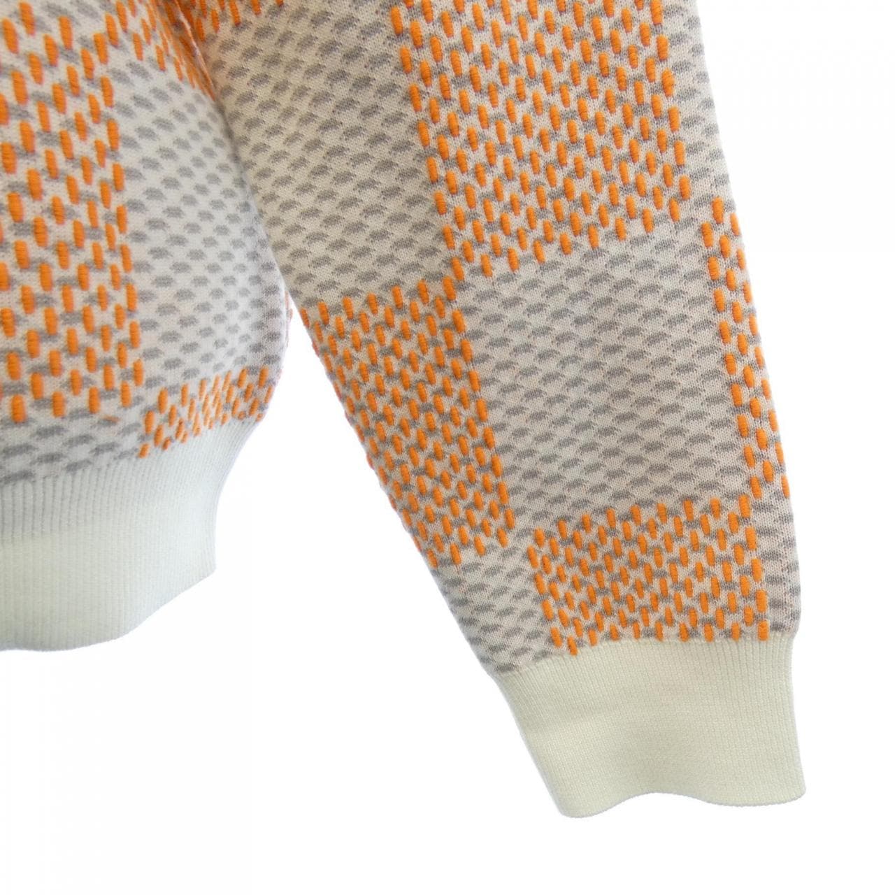 ルイヴィトン LOUIS VUITTON ダミエジャガードコットンプルオーバー HQN81WZ34 ニット