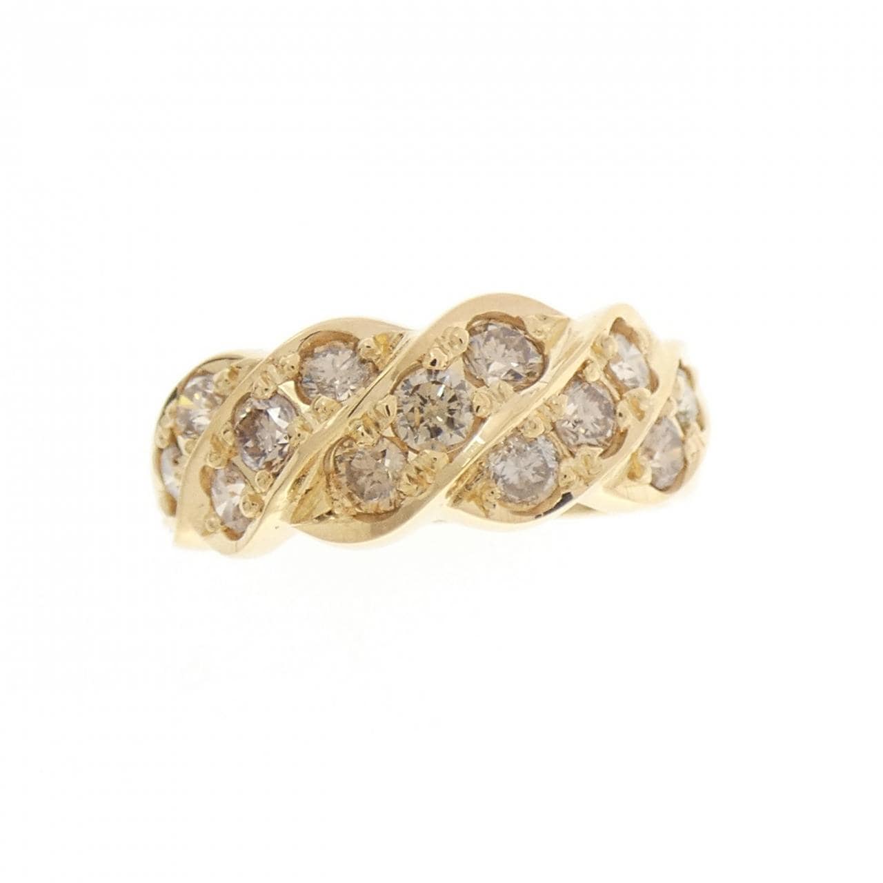 K18YG ダイヤモンド リング 1.00CT