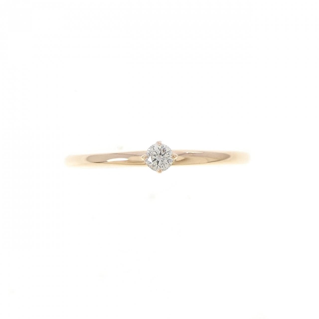 K10PG ダイヤモンド リング 0.05CT