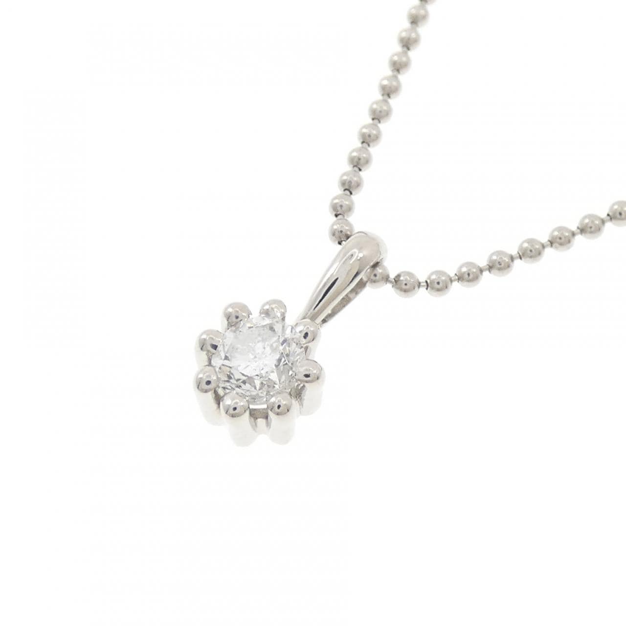 PT900/PT850 ダイヤモンド ネックレス 0.27CT