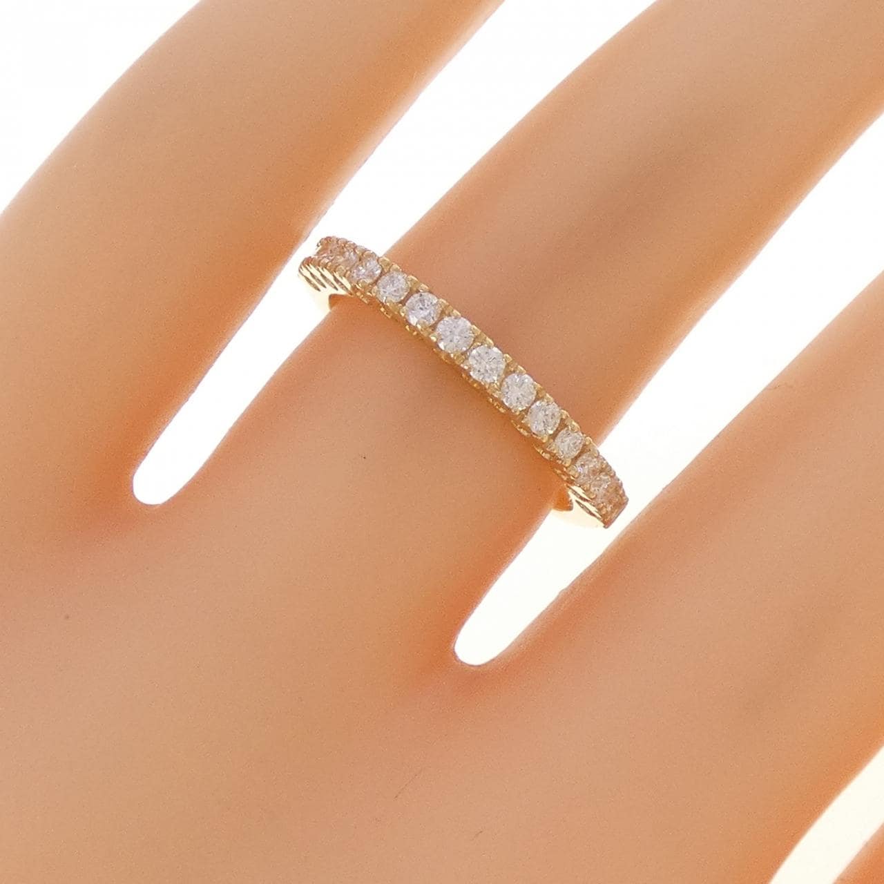 K18YG ダイヤモンド リング 0.30CT