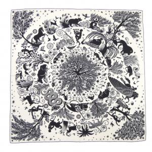 エルメス HERMES SOUS LE CHARME D'ORPHEE H244177S カレジェアン140 ショール