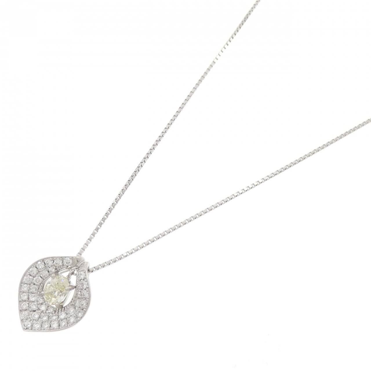PT900/PT850 ダイヤモンド ネックレス 0.728CT