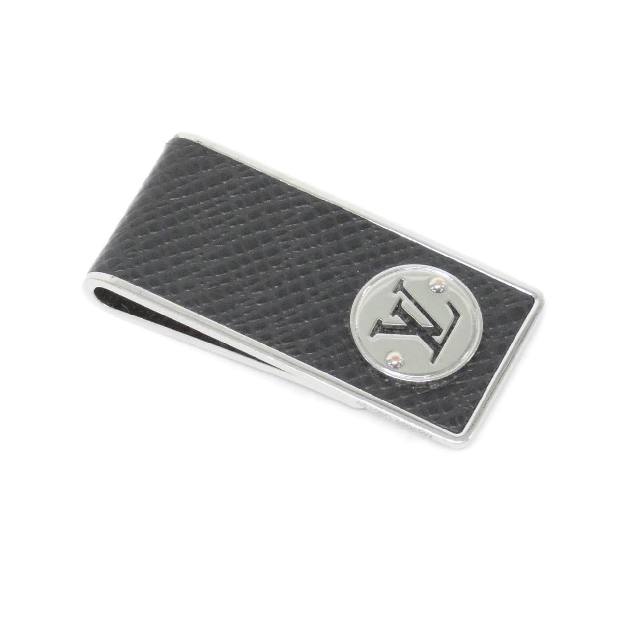 LOUIS VUITTON Taiga Pens à Bier Neo LV Club M63069 Money Clip