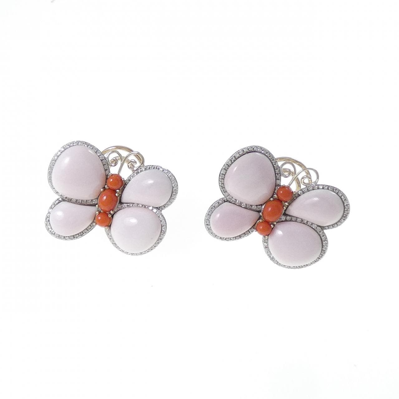 Chantecler Butterfly Color Stone Earrings
