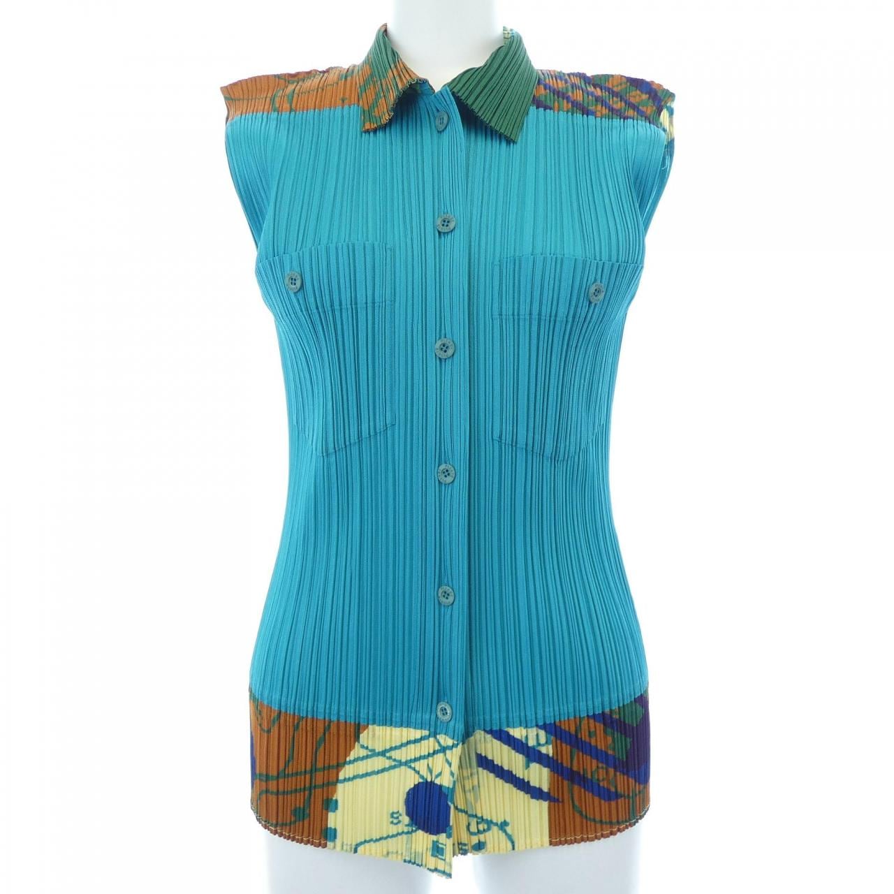 【ヴィンテージ】プリーツプリーズ PLEATS PLEASE PP22-JE771 ベスト