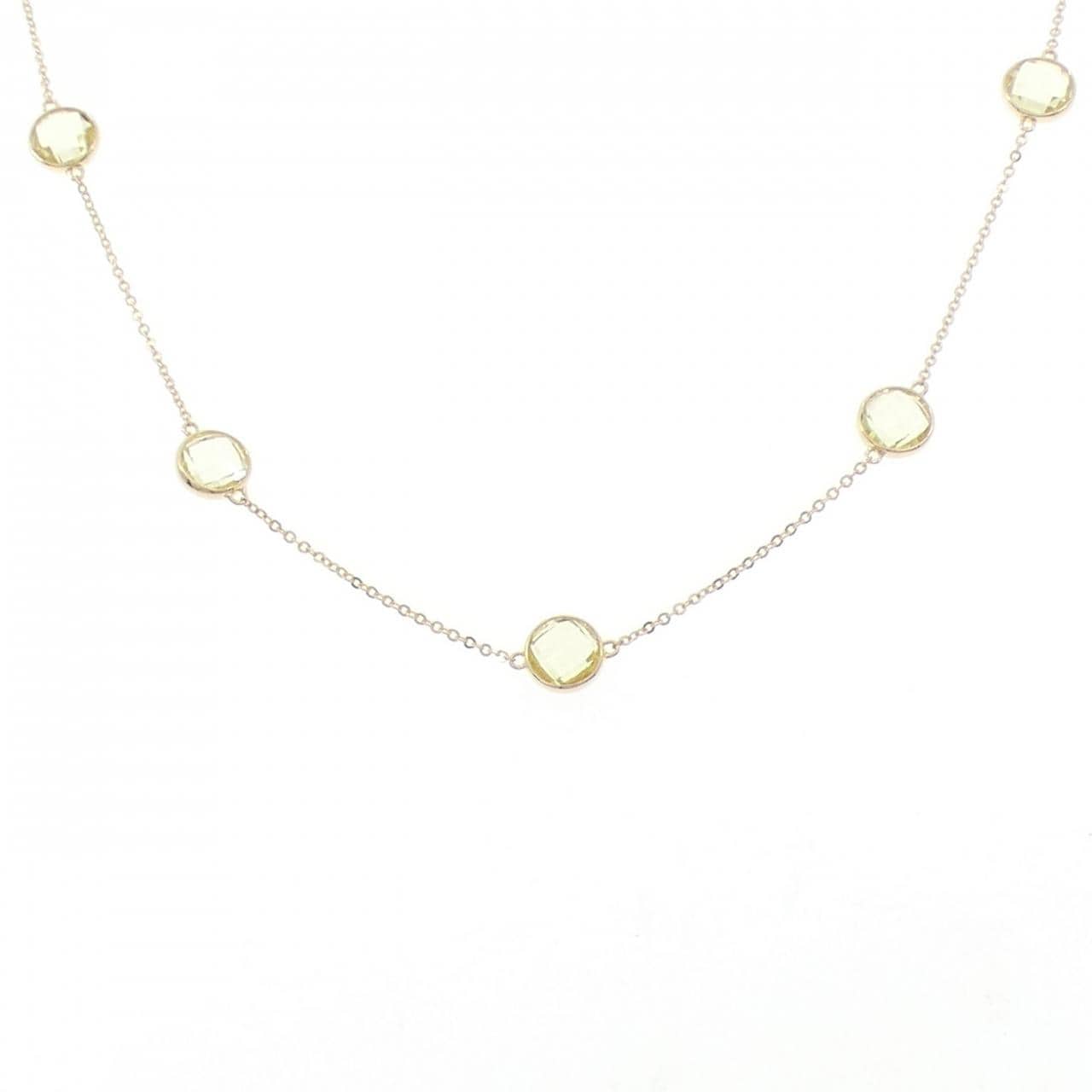 ポンテヴェキオ クオーツ ネックレス