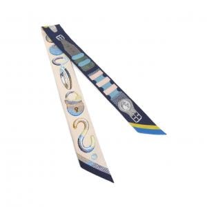 【未使用品】エルメス INVENTAIRE POETIQUE DE BRIDES A BLOC ツイリー 064288S スカーフ