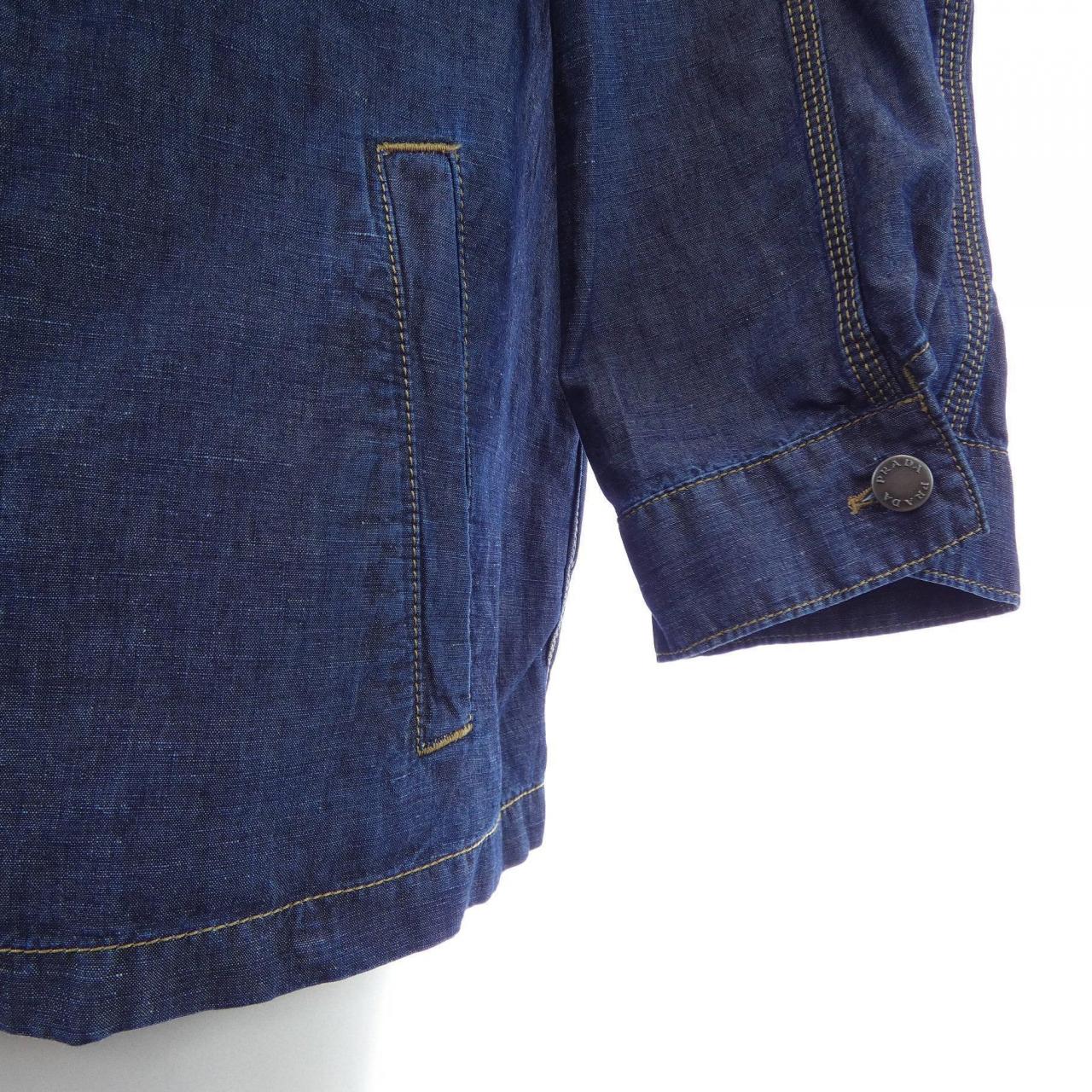 プラダ PRADA トライアングルロゴ GEB254 SOOO 14J2 ジャケット