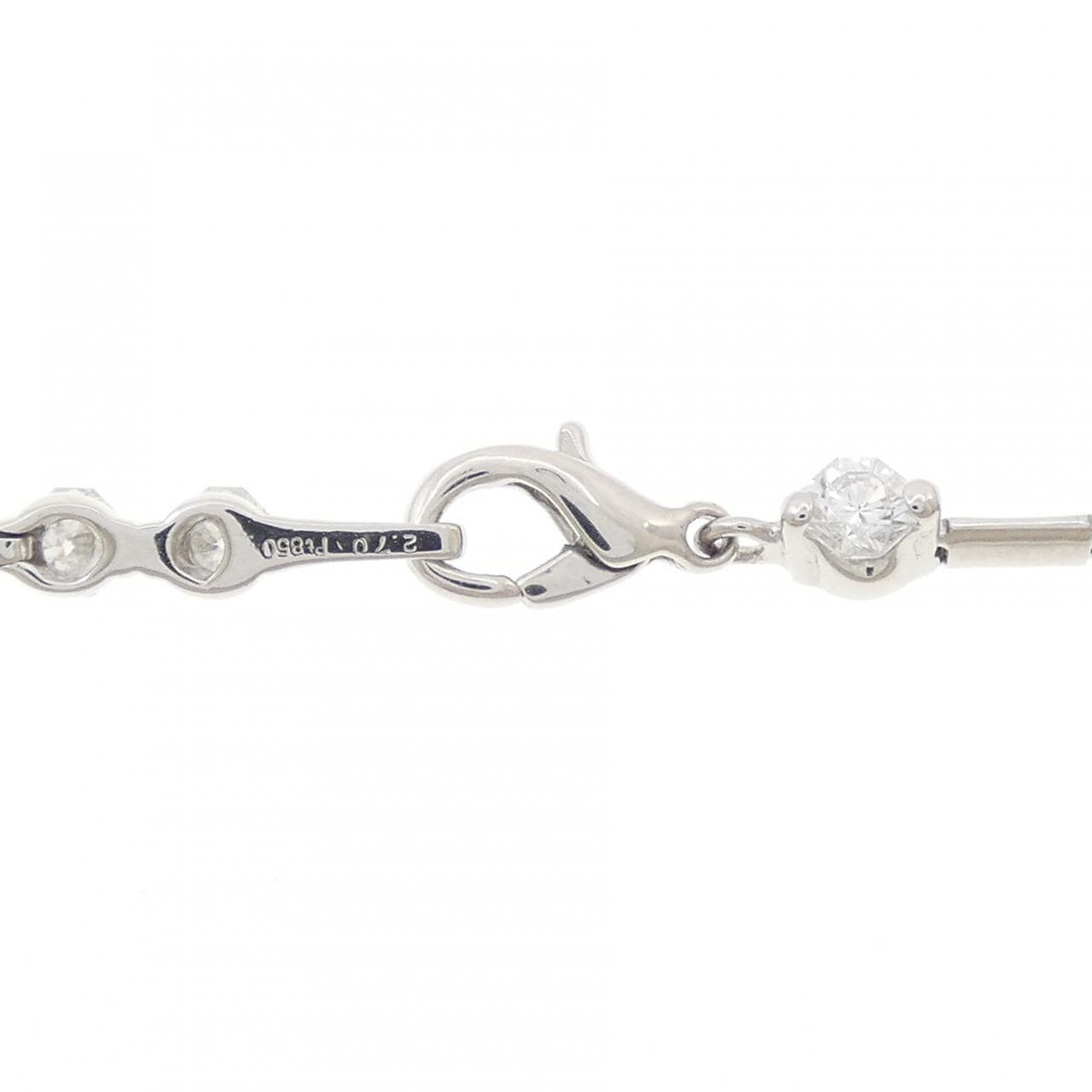PT850 ダイヤモンド ブレスレット 2.70CT