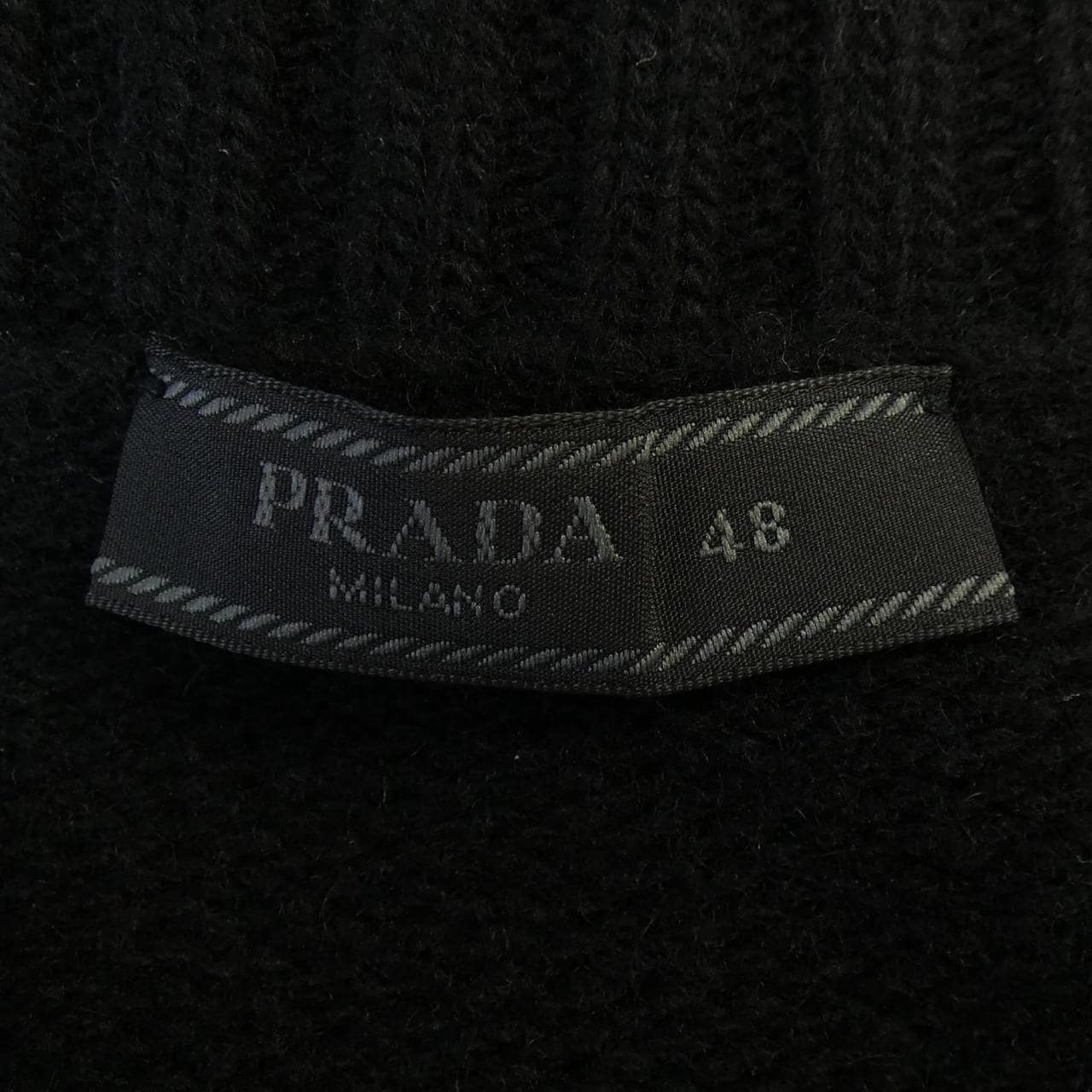 プラダ PRADA ウールxカシミヤ クルーネック セーター UMB645 S232 13HI ニット