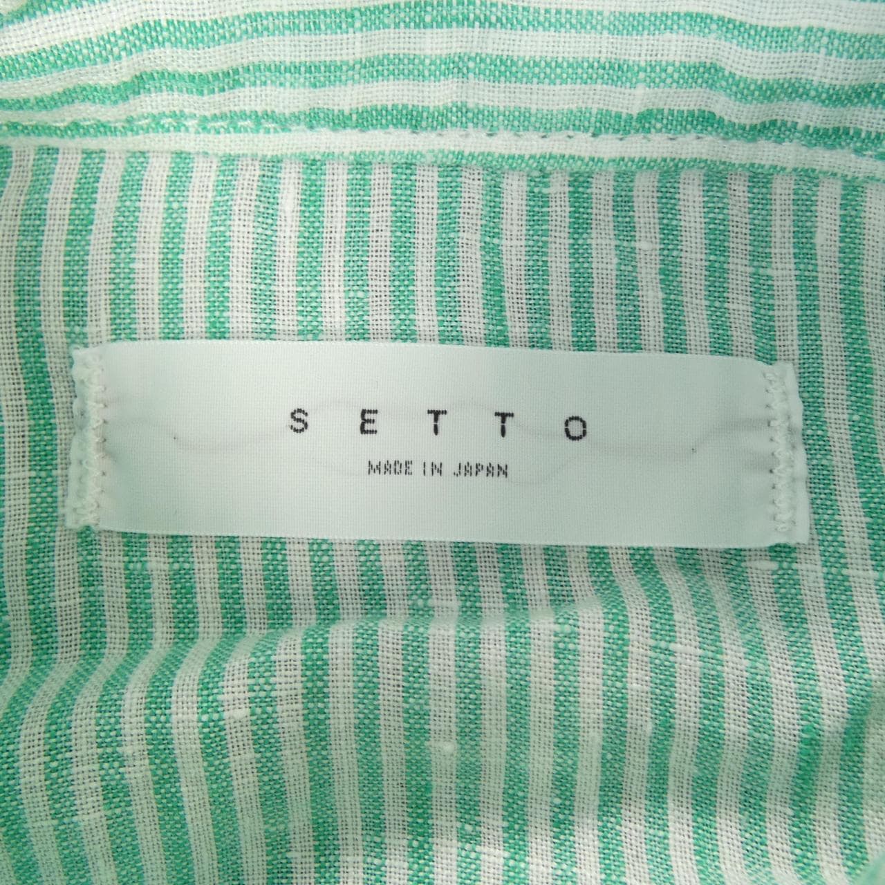 SETTO シャツ