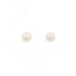 K18YG アコヤパール ピアス 6.5mm
