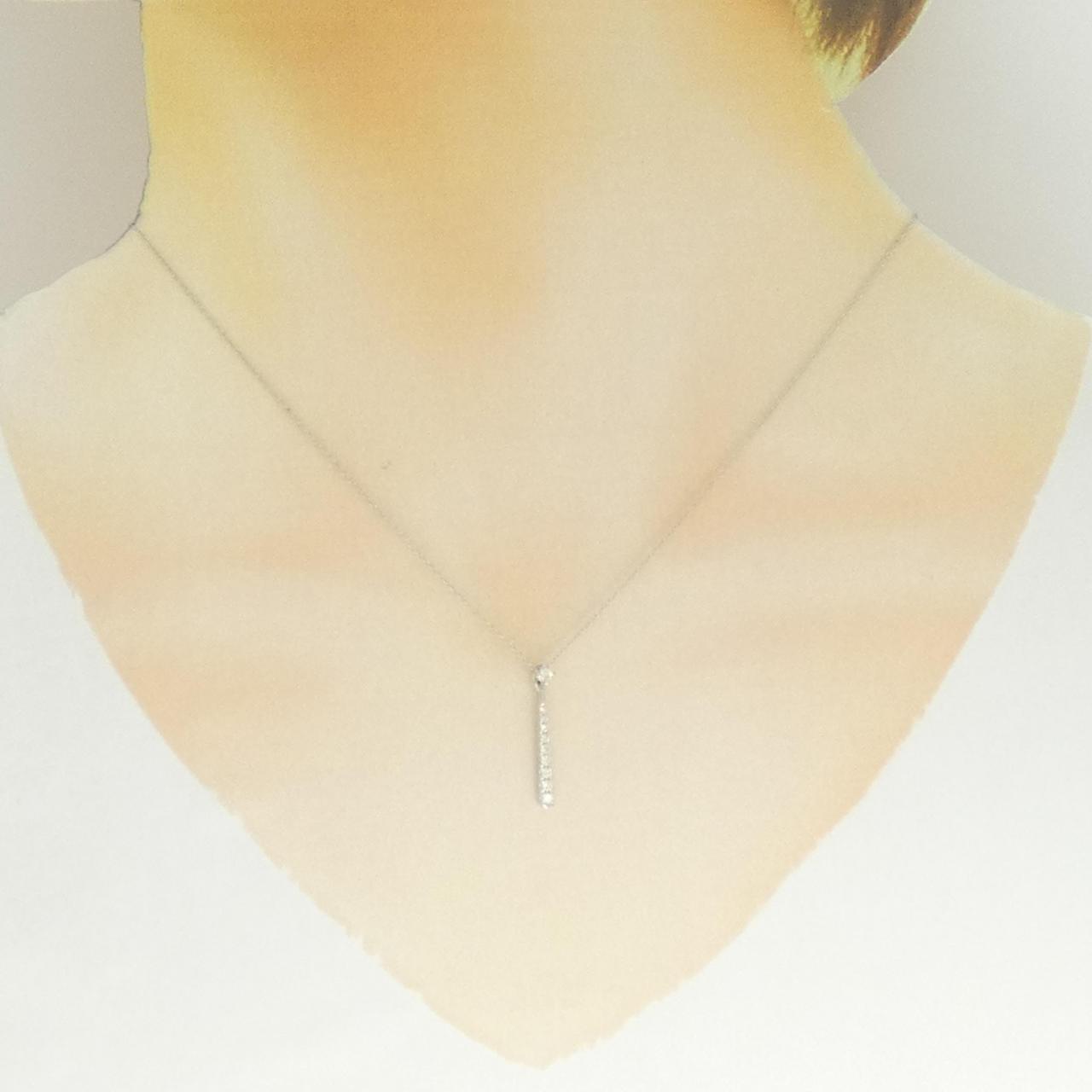 PT950/PT850 ダイヤモンド ネックレス 0.15CT