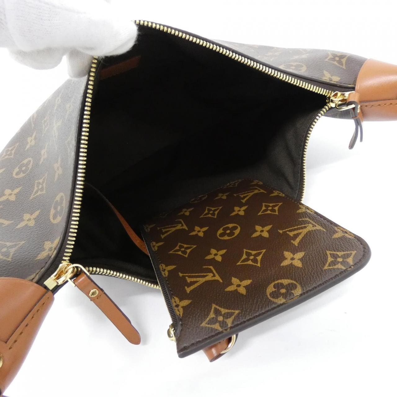 LOUIS VUITTON Monogram Reverse Loop Hobo M46311 肩背包