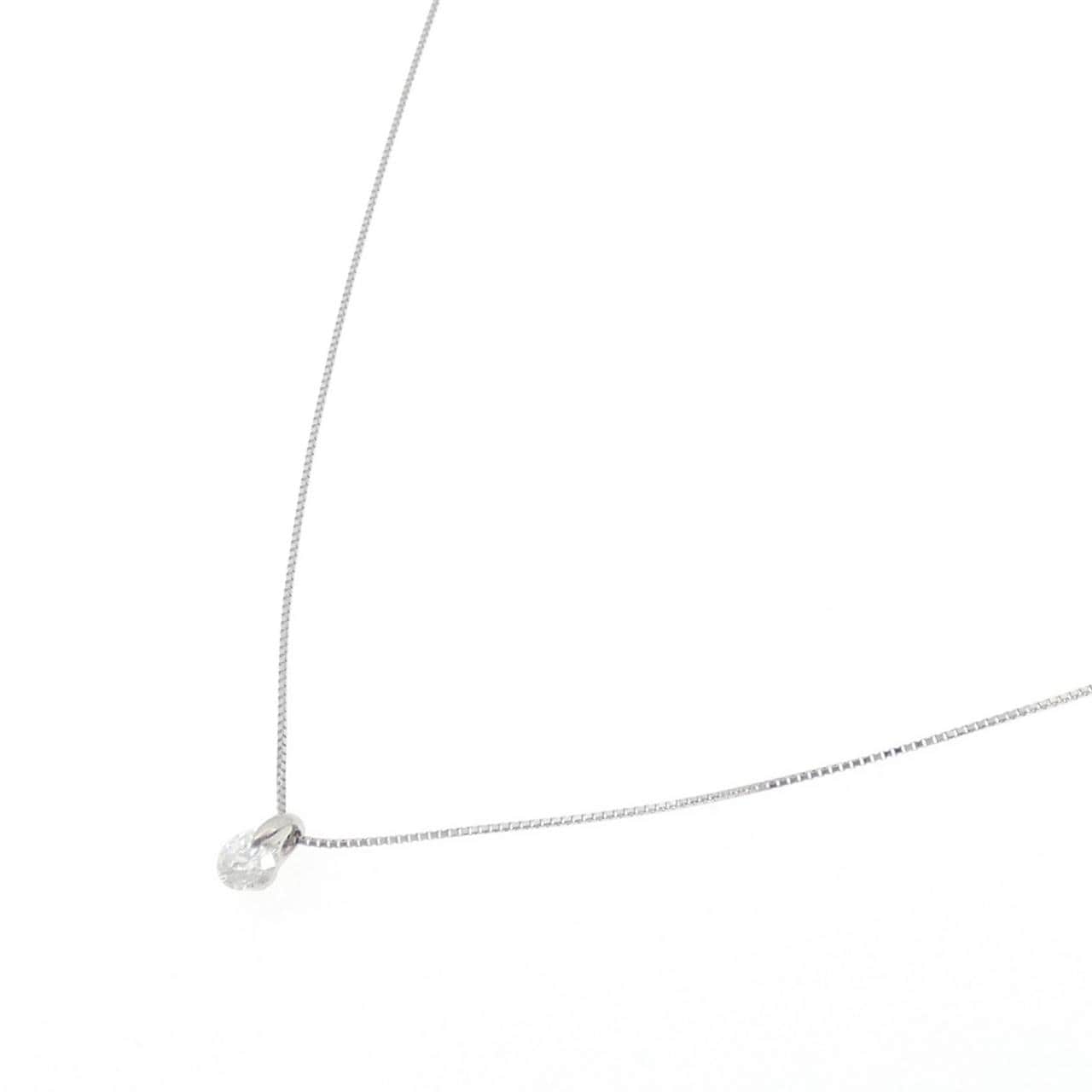 PT900/PT850 ダイヤモンド ネックレス 0.500CT G SI2 EXT