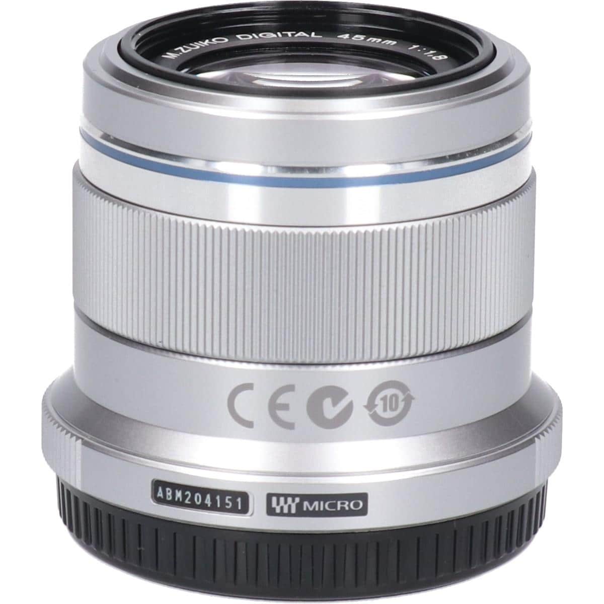 ＭＺＤ４５ｍｍ　Ｆ１．８シルバー