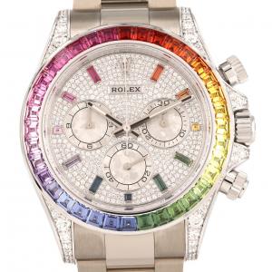 ロレックス デイトナレインボー 126599RBOW WG 自動巻 ランダム番