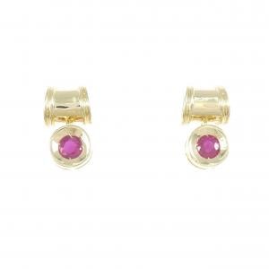 14KYG ルビー ピアス