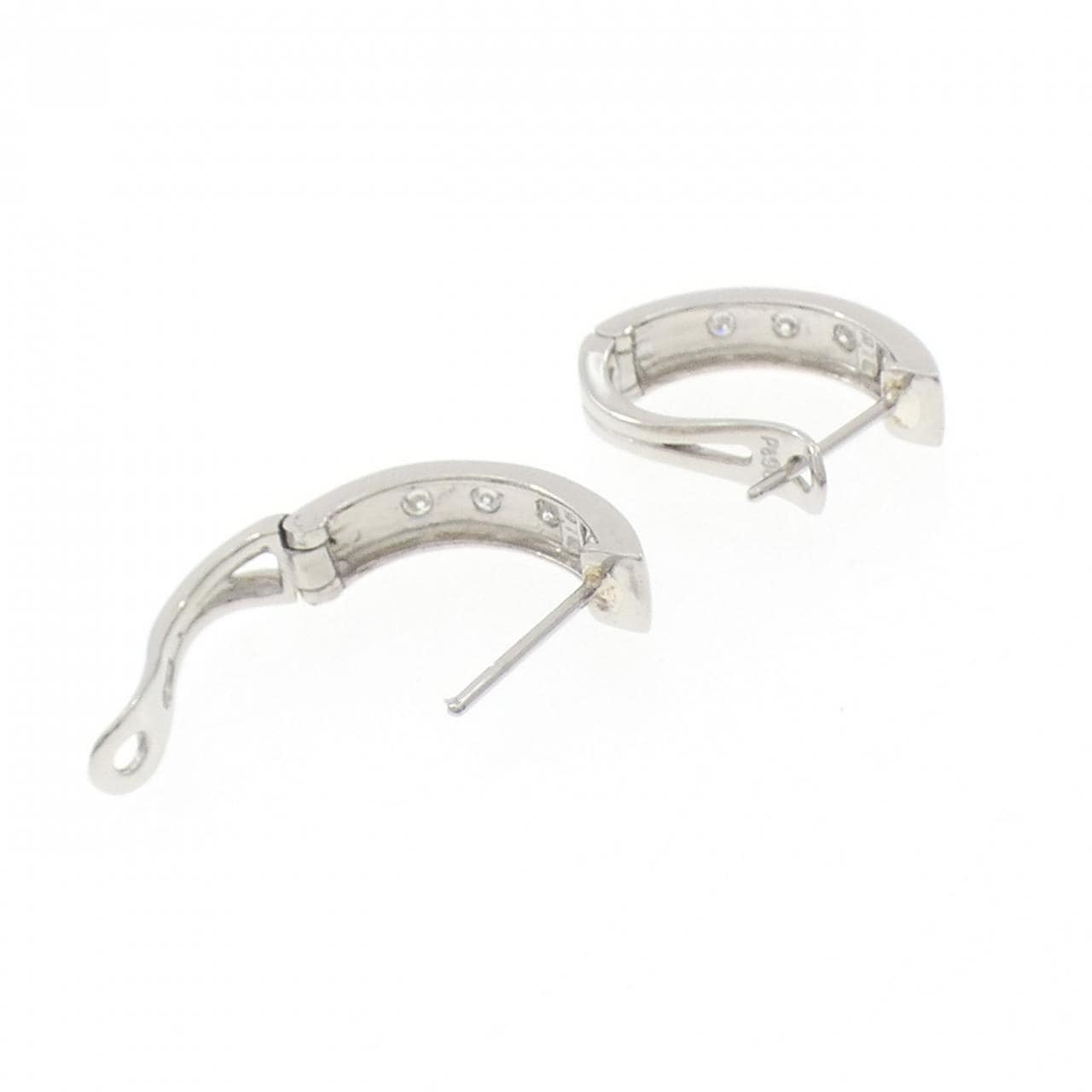 PT900 ダイヤモンド ピアス 0.20CT