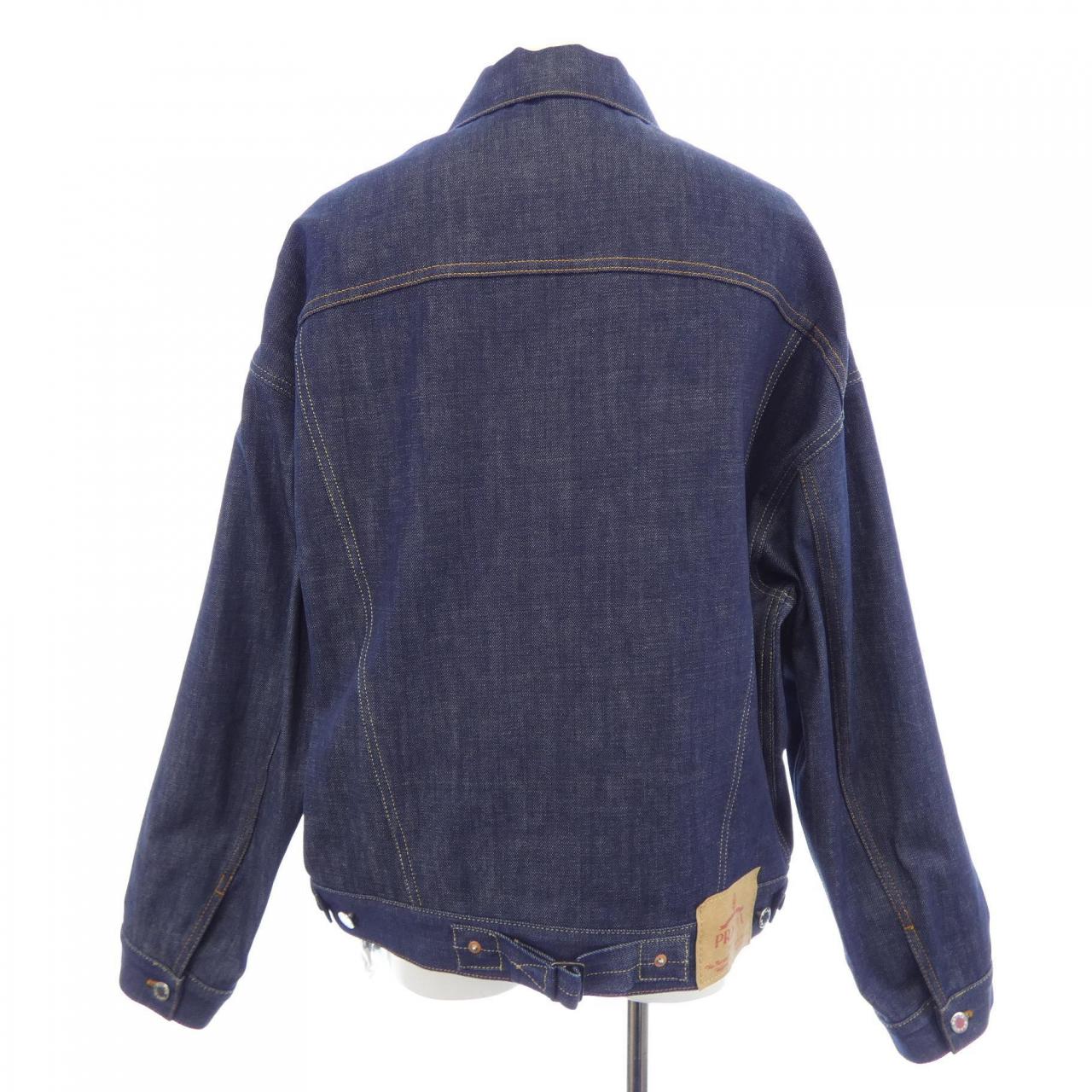 プラダ PRADA トライアングルロゴ GEB257 SAAO 15C7 デニムジャケット
