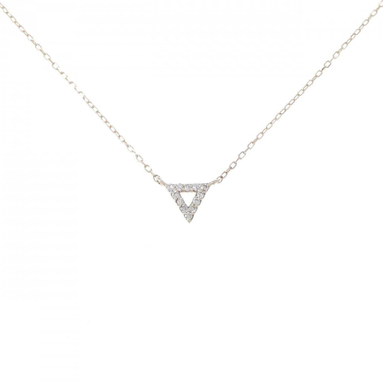 K10YG ダイヤモンド ネックレス 0.04CT