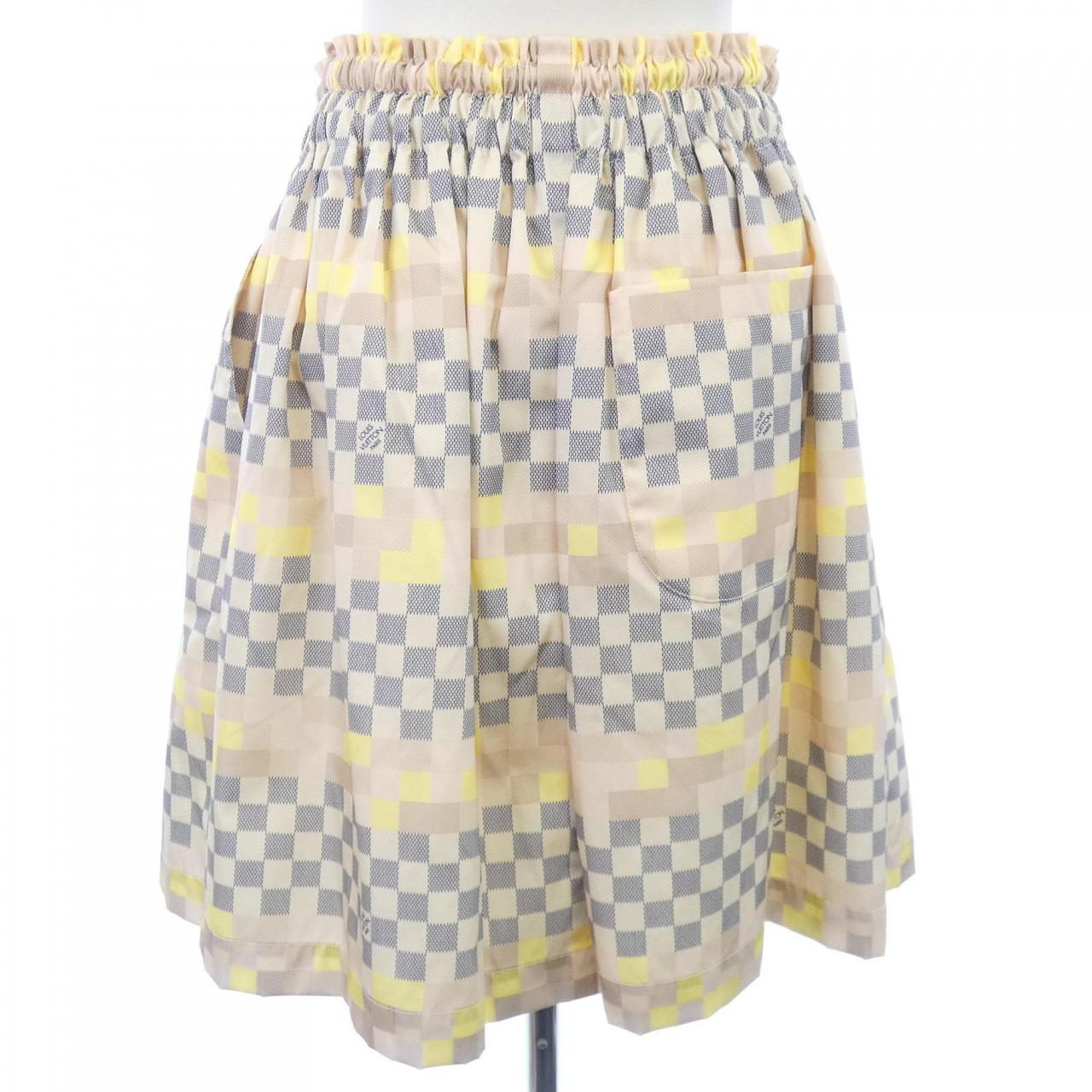 ルイヴィトン LOUIS VUITTON ピクセルダミエスカート FNSK01PY4 スカート