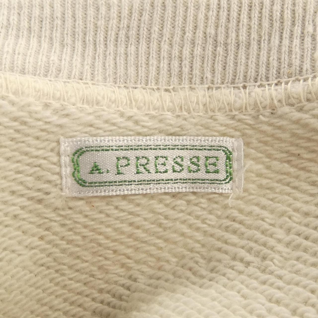 アプレッセ A.PRESSE スウェット
